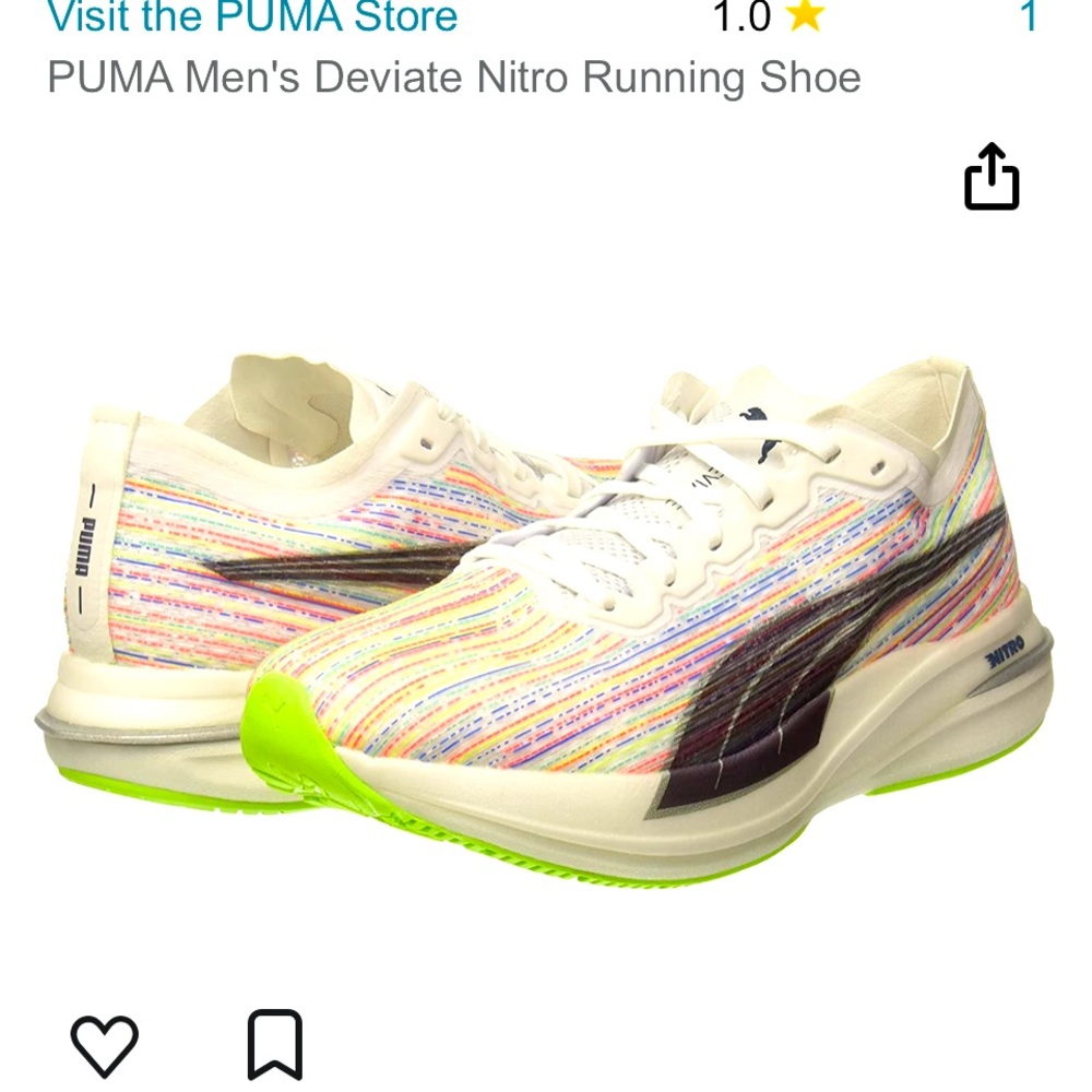 NEW-Mens-PUMA Nitro Running Sneaker size 11